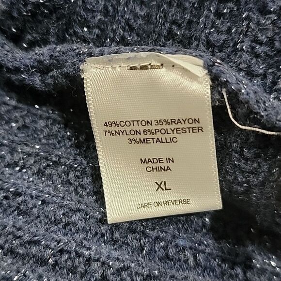 🖤 5/$20 🖤 NEW YORK & COMPANY.. blue sweater.. - Picture 12 of 12